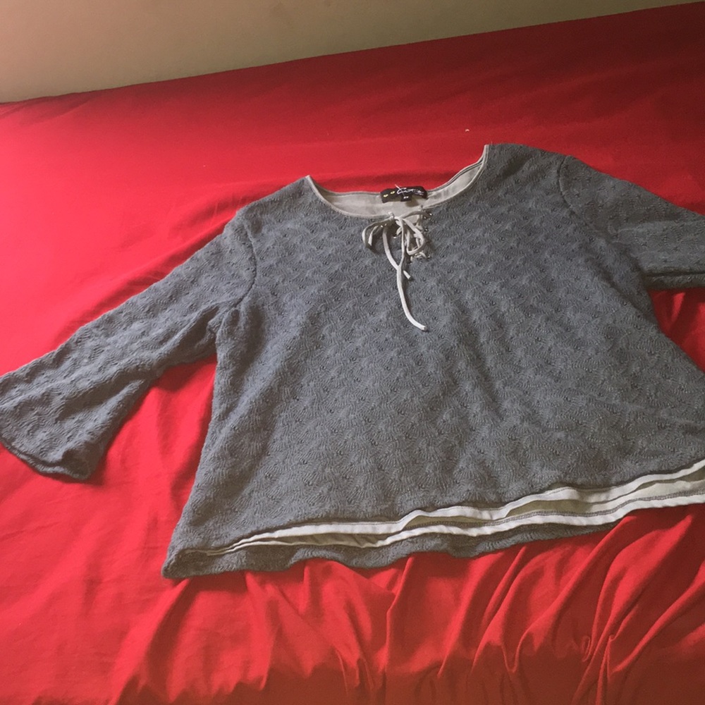 Crop top long sleeve
